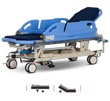 Купить Аварийный растяжитель переноса рицинусов 150mm рельсов стороны PatientTransfer CartRotating центральный терпеливый Производство в сети