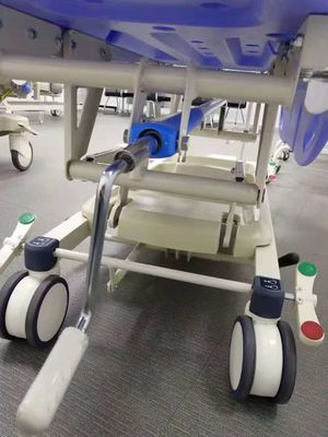 Аварийный растяжитель переноса рицинусов 150mm рельсов стороны PatientTransfer CartRotating центральный терпеливый