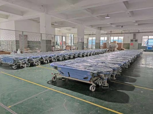 Аварийный растяжитель переноса рицинусов 150mm рельсов стороны PatientTransfer CartRotating центральный терпеливый