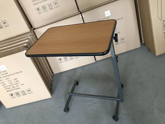 Tiltable поверхностный откидной столик больничной койки 700mm 1010mm над таблицей еды кровати