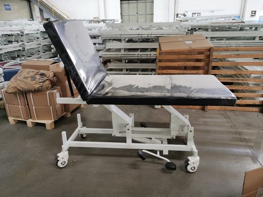 Напудрите покрытое гинекологическое стального акушерского приемного стола электрическое гидравлическое