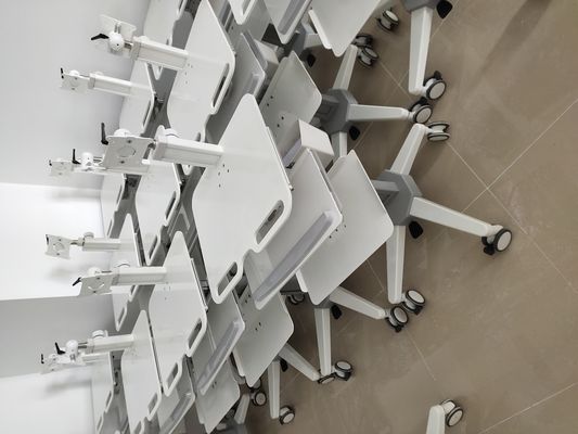 Неразъемная вагонетка рабочего места тележки компьютера интегрировала высокопрочное