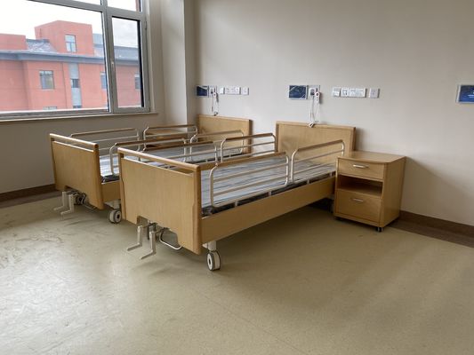 Ручной sickbed ухода домочадца больничной койки с 2 функциями заботит домашняя кровать