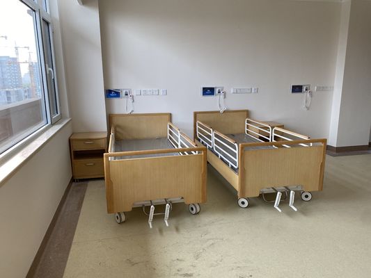 Ручной sickbed ухода домочадца больничной койки с 2 функциями заботит домашняя кровать